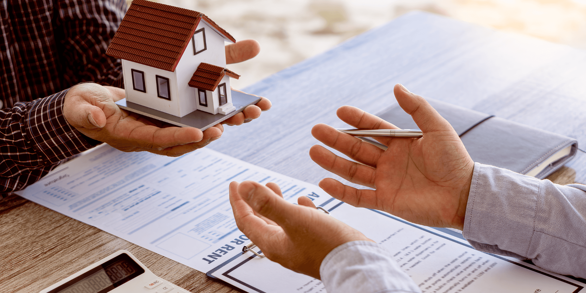 Calculator, property taxes and cost planning